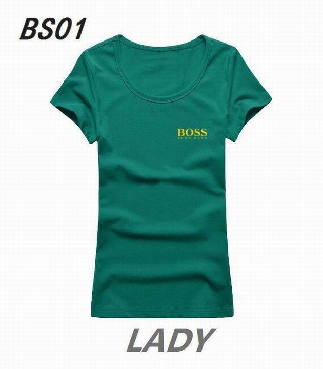 BOSS short round collar T woman S-XL-044